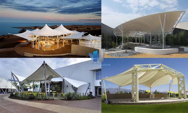 Tenda Membrane Canopy Fasilitas