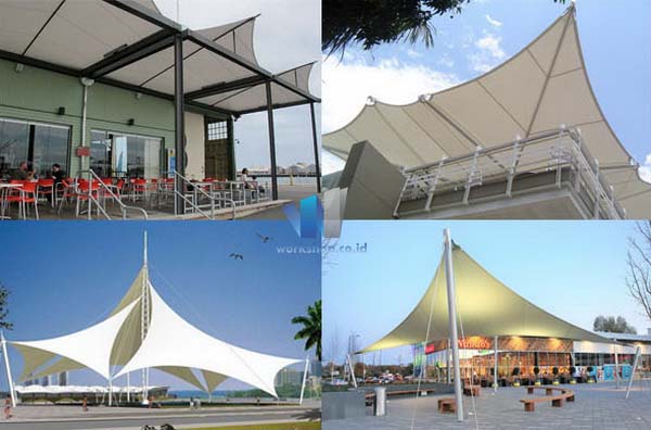 Tenda Membrane Canopy Cafe