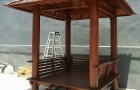 Gazebo Taman Dari Kayu