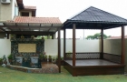 Gazebo Taman Dari Kayu