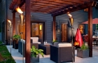 Gazebo Taman Dari Kayu Bale Bale