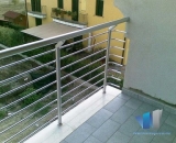 Model Pagar Stainless Balcon Simpel