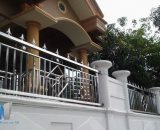 Model Pagar Stainless Simpel Klasik