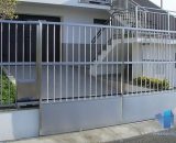Model Pagar Stainless Simpel Minimalis