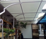 Model Tenda Membran Atau Canopy Membrane  Teras Rumah