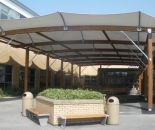 Model Tenda Membran Atau Canopy Membrane Teras