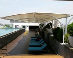 Model Tenda Membran Atau Canopy Membrane Kolam Renang