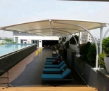 Model Tenda Membran Atau Canopy Membrane Kolam Renang