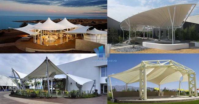 Tenda Membrane Canopy Fasilitas