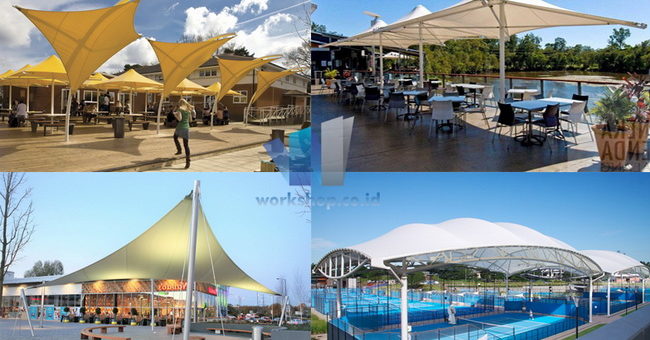 Jasa Pembuatan Tenda Membrane