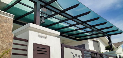 Jasa Pembuatan Kanopi Kaca Tempered & Laminate