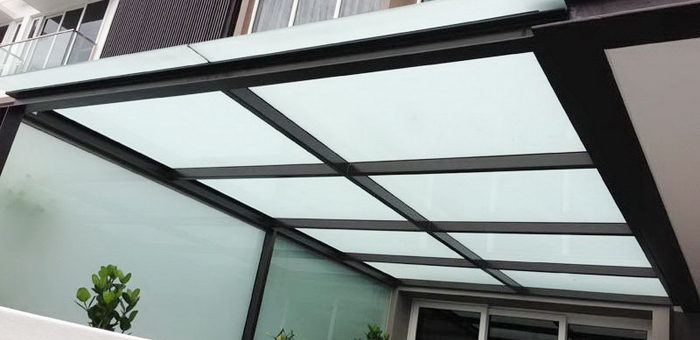 Harga Kanopi Kaca Tempered Laminate 2