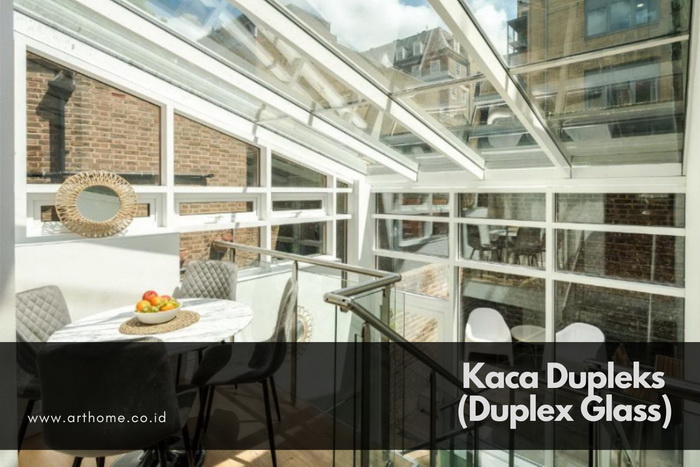 Jenis Kanopi Atap Kaca Dupleks (Duplex Glass)
