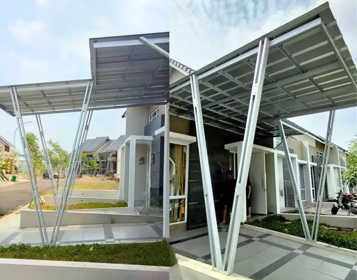 Kanopi Atap Baja RIngan