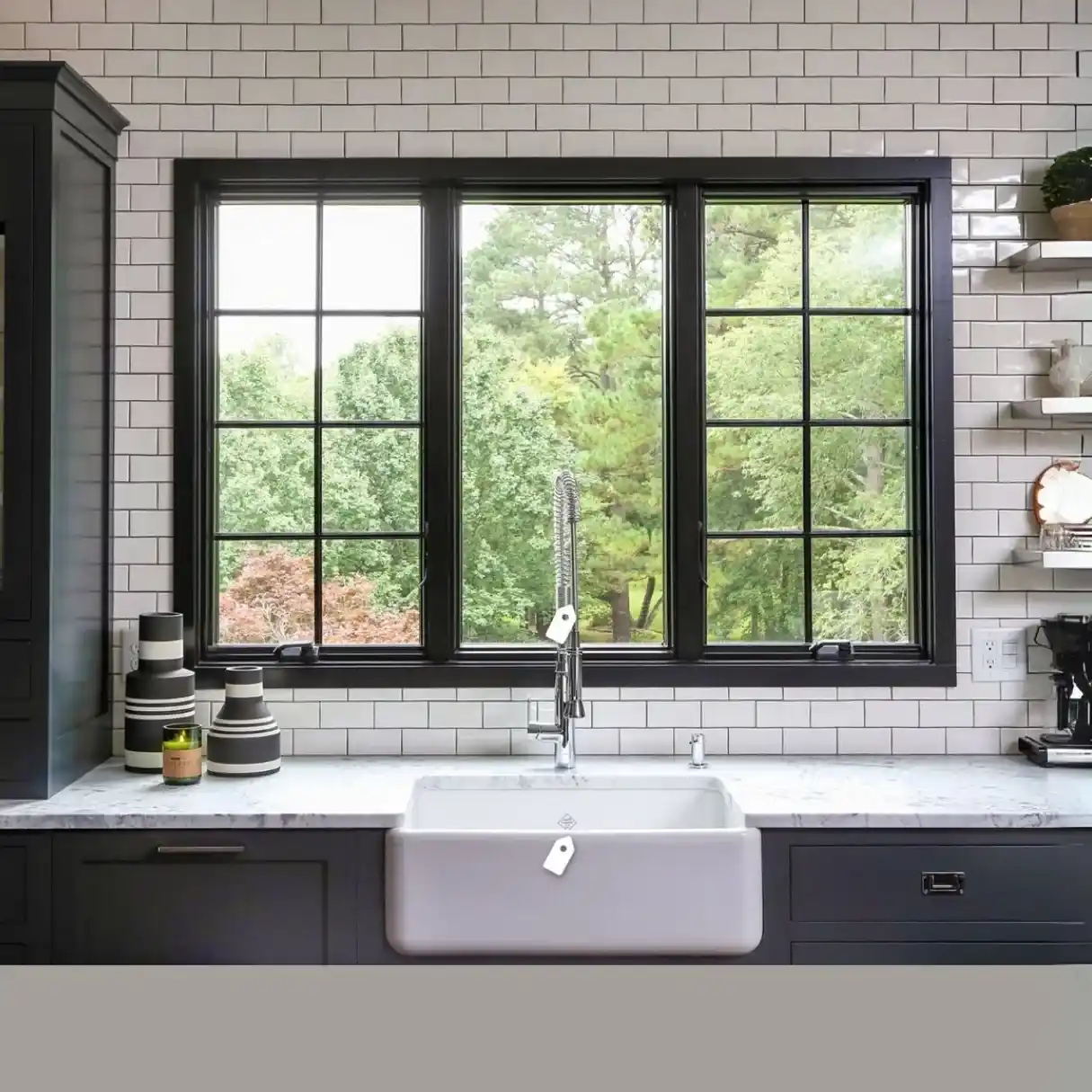kusen jendela aluminium untuk rumah modern