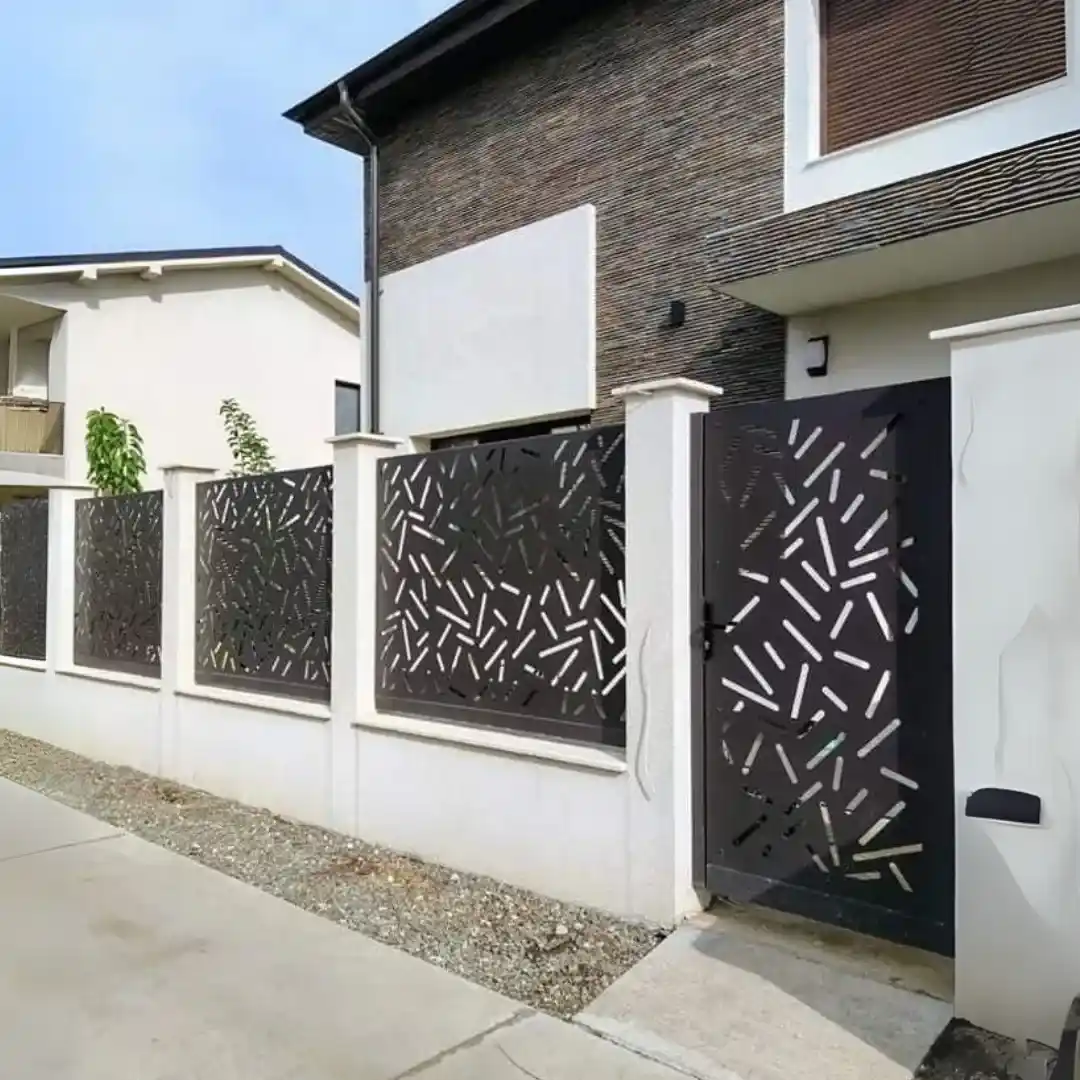 Pagar Laser Cutting Motif Custom